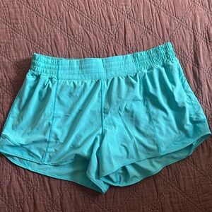 Lululemon Teal Shorts size 16